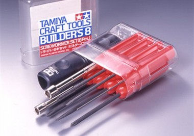 TAMIYA - Csavarhúzó készlet 8 darabos