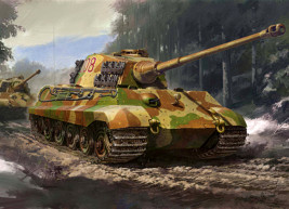 1:48 King Tiger (sorozatgyártású torony)