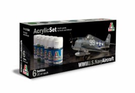 Acrylic Set WWII U.S. Navy Aircraft 6x20ml