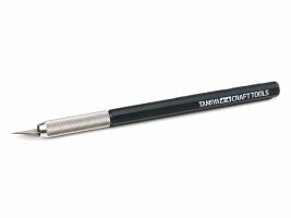 Modelářský nůž s 25 čepelemi (černý) – Tamiya Craft Tools