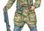 1:72 Német ejtőernyősök (50 db figura)
