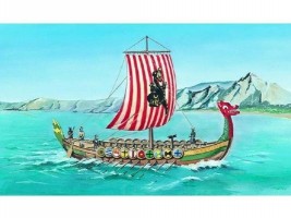 1:60 Vikingská loď DRAKKAR