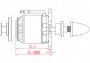 GT 2215/10 villanymotor