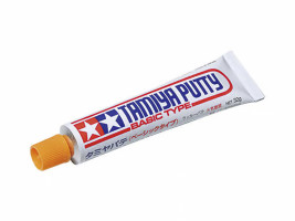 Tamiya Putty Basic Type – alaptípusú műanyag modellező gitt (32 g)