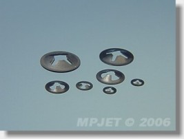 Gyorsrögzítő alátét 1-es tengelyátmérőhöz - 10 db.