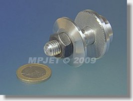 35 átmérőjű légcsavartartó, 8 átmérőjű tengelyhez, M10/50-es szabvány