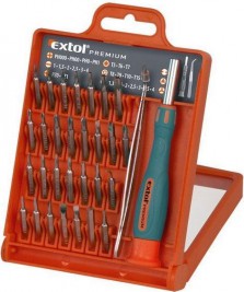 Extol Premium óra csavarhúzó készlet 32 darabos