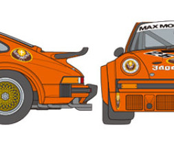 1:24 Porsche Turbo RSR 934 JAGERMEISTER - 1976-os világbajnokság.