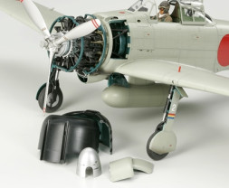 1:32 Mitsubishi A6M2b Zero Fighter - 21-es modell (Zeke)