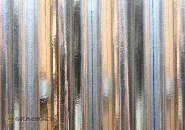 Poliészter vasalható fólia ORACOVER 2m (króm)