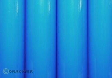 ORACOVER poliészter vasalható transzferfólia 2m (fluoreszkáló kék)