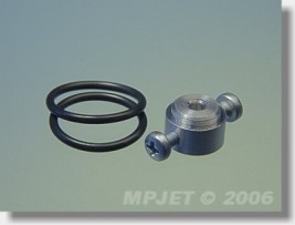 Rugalmas propellertartó, furat 9,6, tengelyátmérő. 2,3 mm