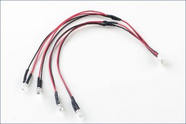 Kyosho Mini-Z RWD: LED Light Unit Set Clear & Red (AWD-RWD-MX01)