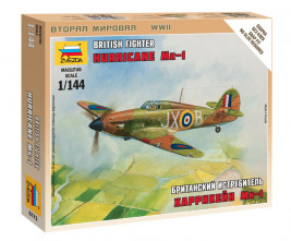 1:144 Hawker Hurricane Mk.I (pattintós rögzítés)