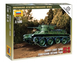 1:100 BT-5 szovjet tank