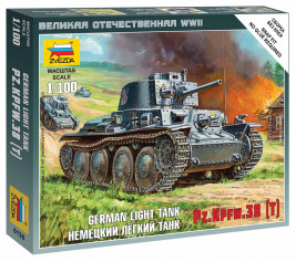 1:100 Német Könnyű Tank Pz.Kpfw. 38(t)