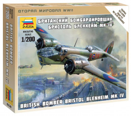1:200 Brit Bomber Bristol Blenheim Mk.IV