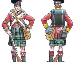1:72 Highlander gyalogság 1815 (Napoleoni háborúk)