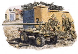 1:35 M274 Mule w/ 106mm R.R. & Crew, Hue City, 1968