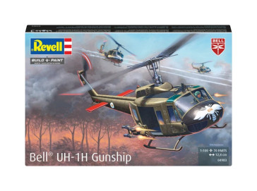 1:100 Bell UH-1H harci helikopter