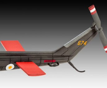 1:100 Bell UH-1H harci helikopter