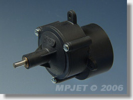 400 STD 3,5:1 áttételű hajtómű, fogaskerék furatátmérője 2,3 mm