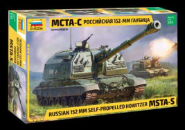 1:35 Orosz 152 mm-es önjáró tarack MSTA-S