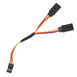 Y-szervó elosztókábel 15cm JR