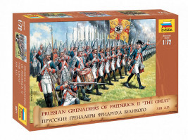 1:72 Nagy Frigyes porosz gránátosai (XIII. sz.)