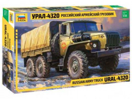 1:35 Orosz Hadsereg Teherautó Ural-4320