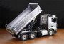 1:14 Mercedes-Benz Arocs 3348 6×4 billenőplatós teherautó, ezüst (készlet)