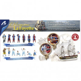Hermione La Fayette: Set 14 kovových figurek