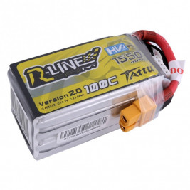 GENS ACE LIPO TATTU R-Line FPV sorozat - 4S 1550mAh 15.2V 4S1P HV (100C) 2.0 verzió