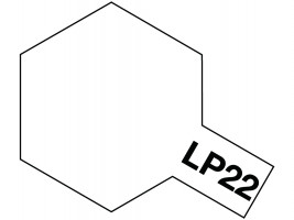 Tamiya Lacquer LP-22 festék – matt alap (10 ml)