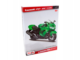 1:12 Kawasaki ZX-14R Ninja (összeszerelő sor)
