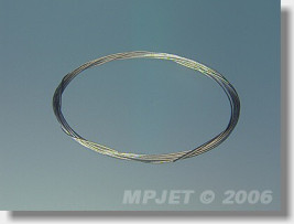 0,7 mm átmérőjű, 10 m hosszú rozsdamentes acélhuzal