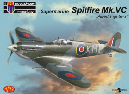 1:72 Supermarine Spitfire Mk.Vc "Szövetséges vadászgépek"