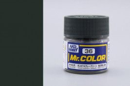 Color Mr. Color akril sz. 036 – Szürkészöld (10 ml)