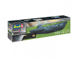 1:72 German Submarine Type VII C/41 (Platinum Edition)
