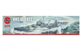1:600 H.M.S. Belfast (Classic Kit VINTAGE Military)