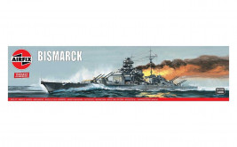 1:600 Bismarck (klasszikus készlet VINTAGE katonai)