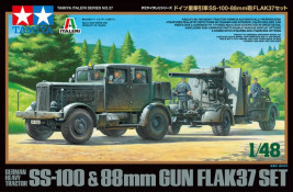 1:48 SS-100 és 88 mm-es Légvédelmi löveg 37