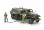 1:48 US 2 1/2 tonnás 6x6 repülőtéri üzemanyag-szállító teherautó