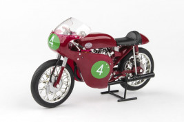 1:18 Jawa 250R 2× OHC (1961) – Csehszlovák Nagydíj, Brno, 1961, 4. rajtszám, G. Havel