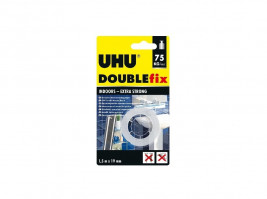 UHU Double Fix – kétoldalas ragasztószalag (fehér)