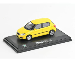 1:43 Skoda Fabia II (2006) – sárga Sprint