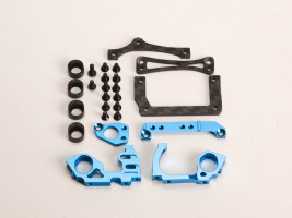 PN Racing Mini-Z V5 LCG 98mm motortartó (kék)