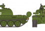1:48 T-55 orosz közepes tank