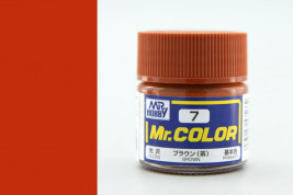 Mr. Color akrilfesték No. 007 – Barna (10 ml)