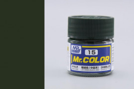 Color Mr. Color akrilfesték 015 – IJN Nakajima zöld (10ml)